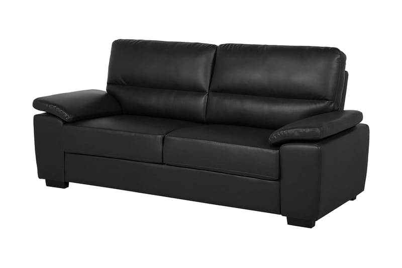 Vogar Sofagruppe 2-seter + 3-seter - Svart - Møbler - Sofaer - Sofagrupper