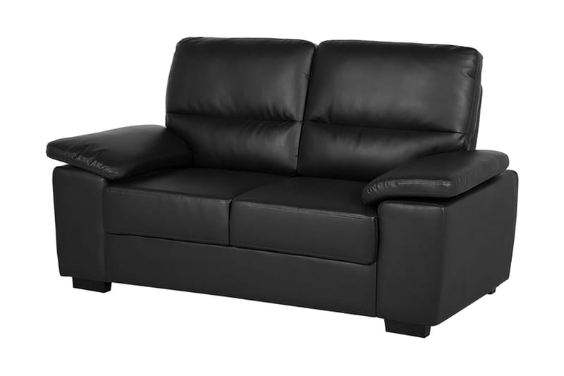 Vogar Sofagruppe 2-seter + 3-seter - Svart - Møbler - Sofaer - Sofagrupper