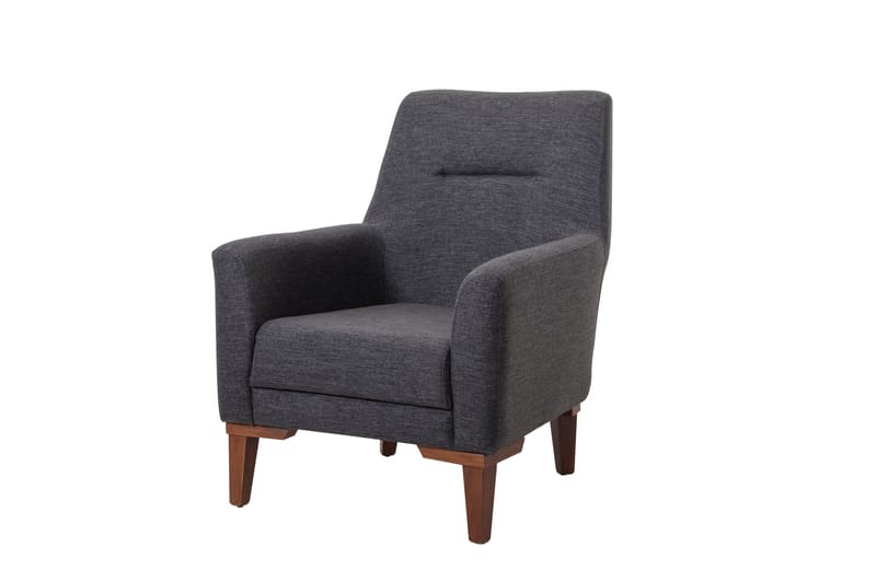 Wyong Sofagruppe 3-seters Sofa + Lenestol - Antrasitt - Møbler - Sofaer - Sofagrupper