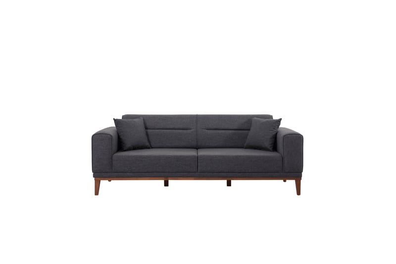 Wyong Sofagruppe 3-seters Sofa + Lenestol - Antrasitt - Sofagrupper