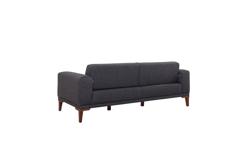 Wyong Sofagruppe 3-seters Sofa + Lenestol - Antrasitt - Sofagrupper