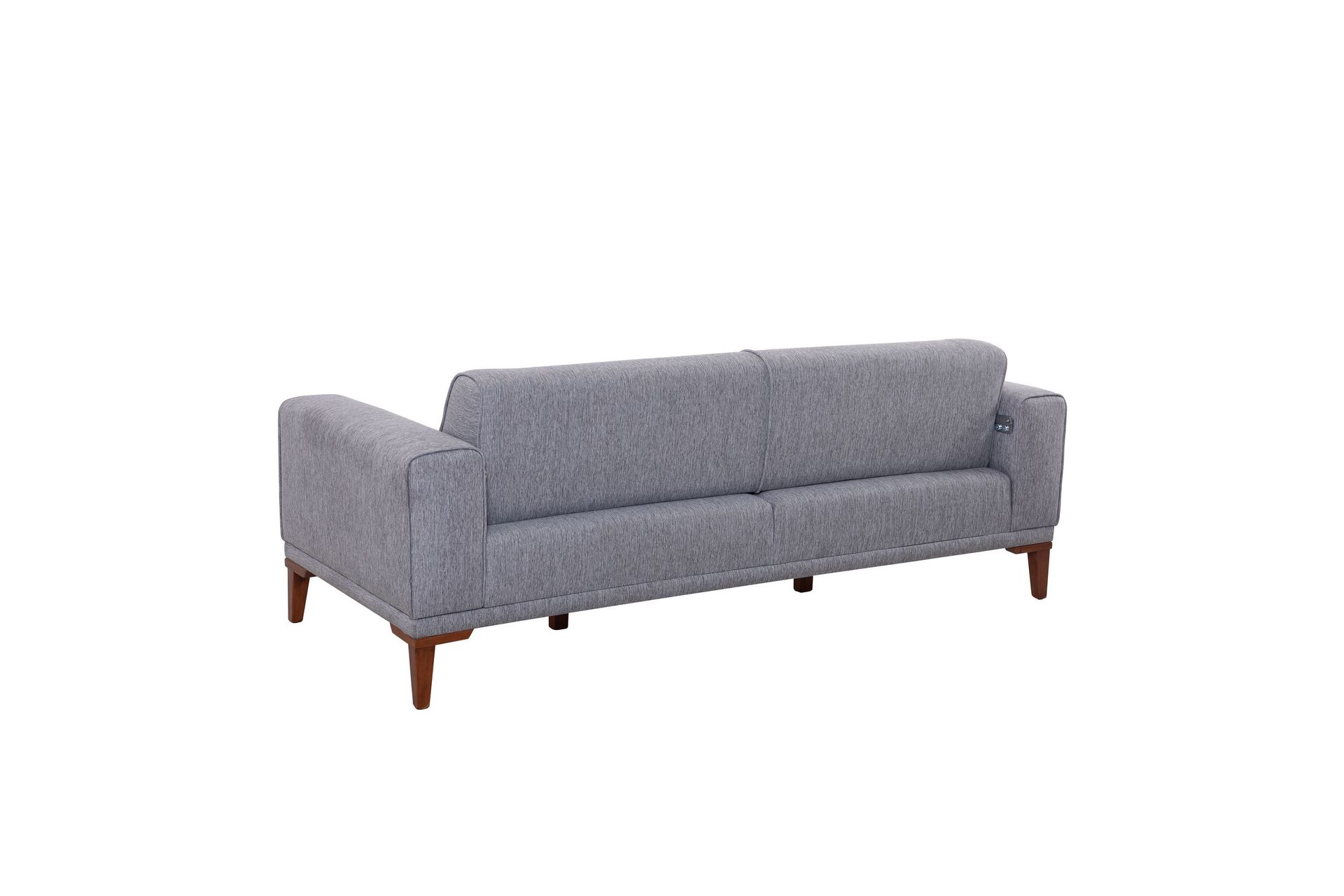 Wyong Sofagruppe 3-seters Sofa + Lenestol - Grå - Møbler - Sofaer - Sofagrupper