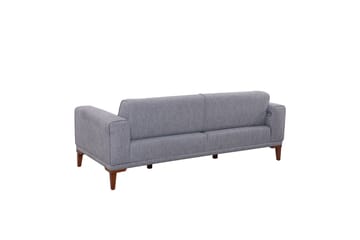 Wyong Sofagruppe 3-seters Sofa + Lenestol - Grå - Møbler - Sofaer - Sofagrupper