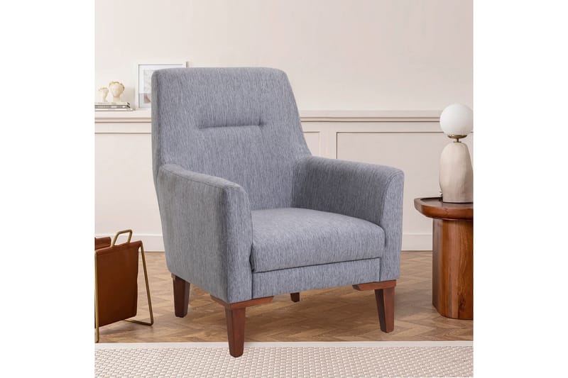 Wyong Sofagruppe 3-seters Sofa + Lenestol - Grå - Møbler - Sofaer - Sofagrupper