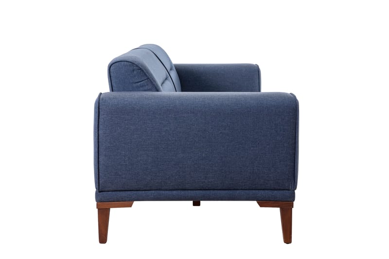 Wyong Sofagruppe 3-seters Sofa + Lenestol - Mørkeblå - Sofagrupper