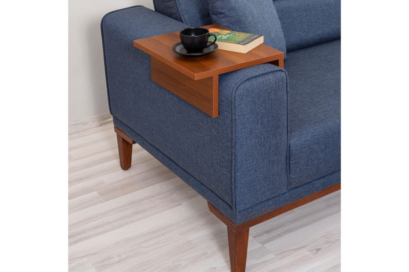 Wyong Sofagruppe 3-seters Sofa + Lenestol - Mørkeblå - Møbler - Sofaer - Sofagrupper