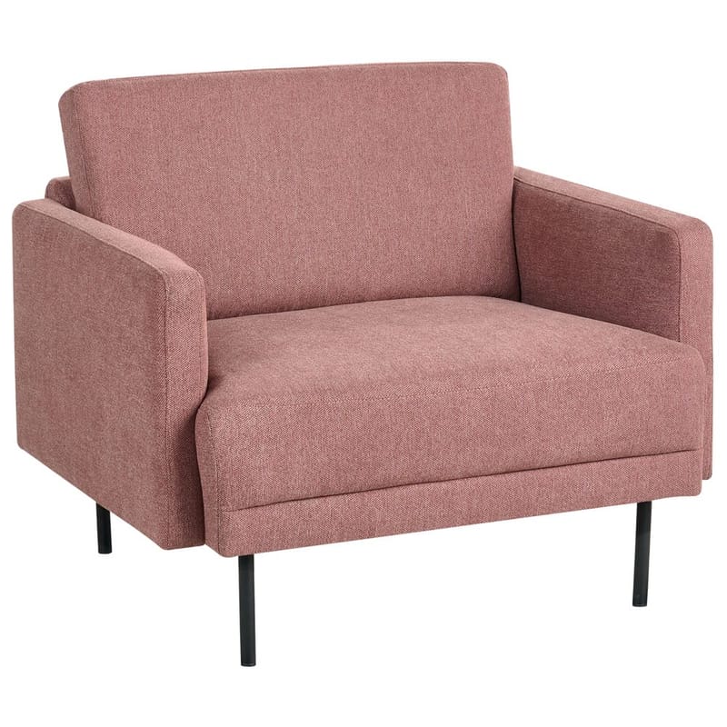 Sofasett Breda - Rosa, Svart - Møbler - Stoler & lenestoler - Lenestoler