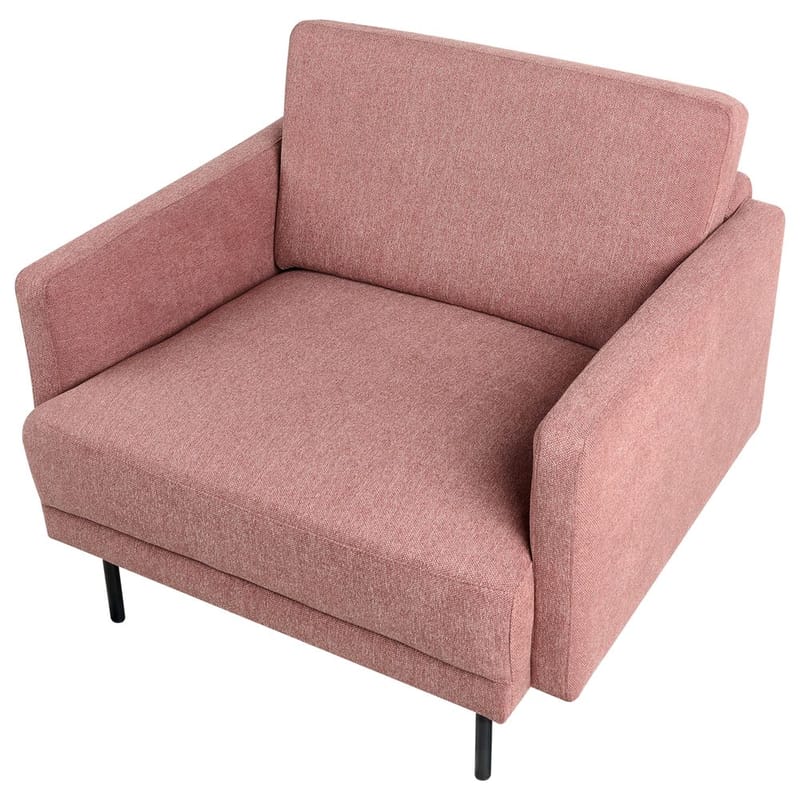 Sofasett Breda - Rosa, Svart - Møbler - Stoler & lenestoler - Lenestoler