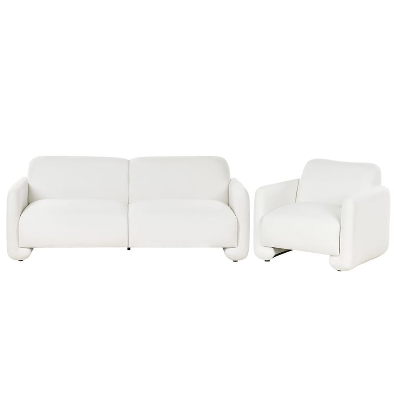 Sofasett Saland, Hvit