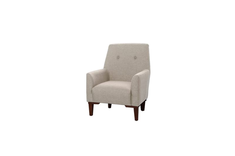 Sofasett Valsot Krem / Valnøtt - Krem / Valnøtt - Møbler - Sofaer - Sofagrupper