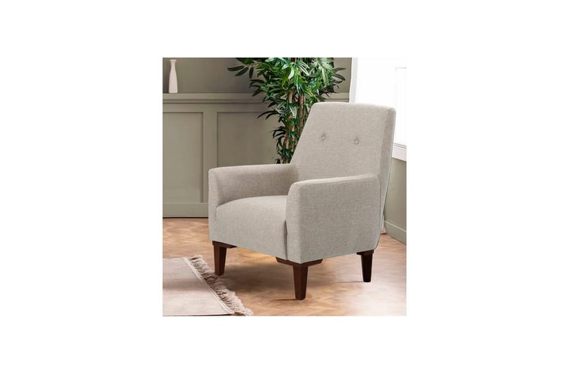 Sofasett Valsot Krem / Valnøtt - Krem / Valnøtt - Møbler - Sofaer - Sofagrupper