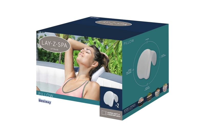 Bestway Pute Lay-Z-Spa 25x19,5x17,5 cm - Hage - Utendørsbad - Bassengtilbehør - Øvrig tilbehør spabad