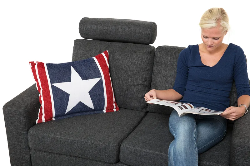 Crazy/Moore Nakketøtte - Antrasitt - Møbler - Sofaer - Sofatilbehør