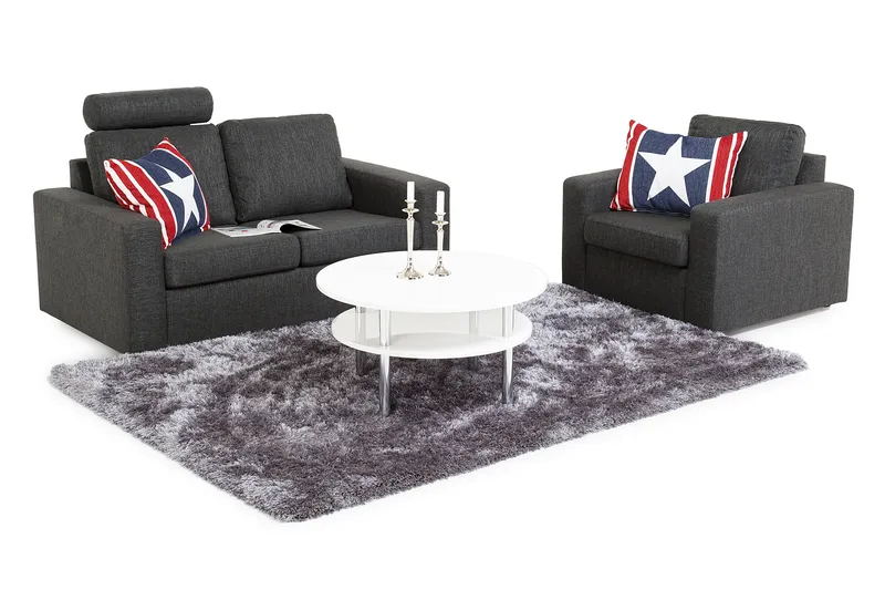 Crazy/Moore Nakketøtte - Antrasitt - Møbler - Sofaer - Sofatilbehør