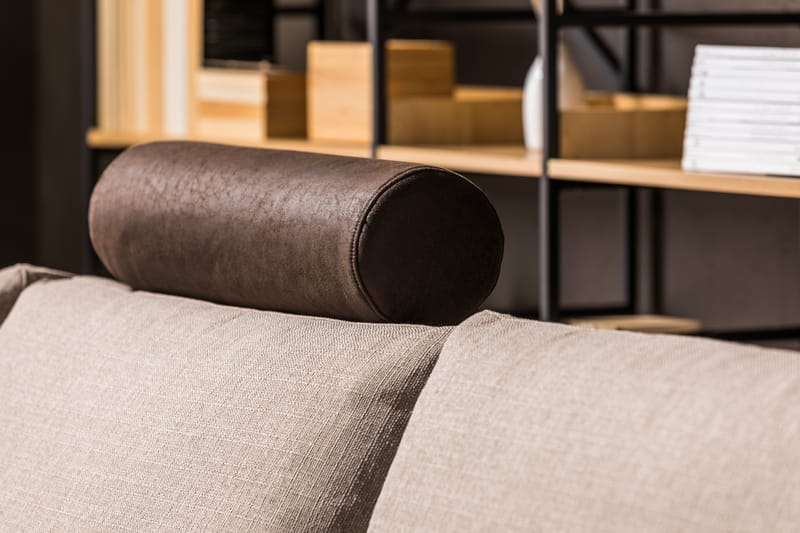 Cuba Nakkestøtte - Brun/Beige - Møbler - Sofaer - Sofatilbehør