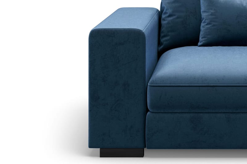 Dubai Armelene Venstre Fløyel - Blå - Møbler - Sofaer - Sofatilbehør
