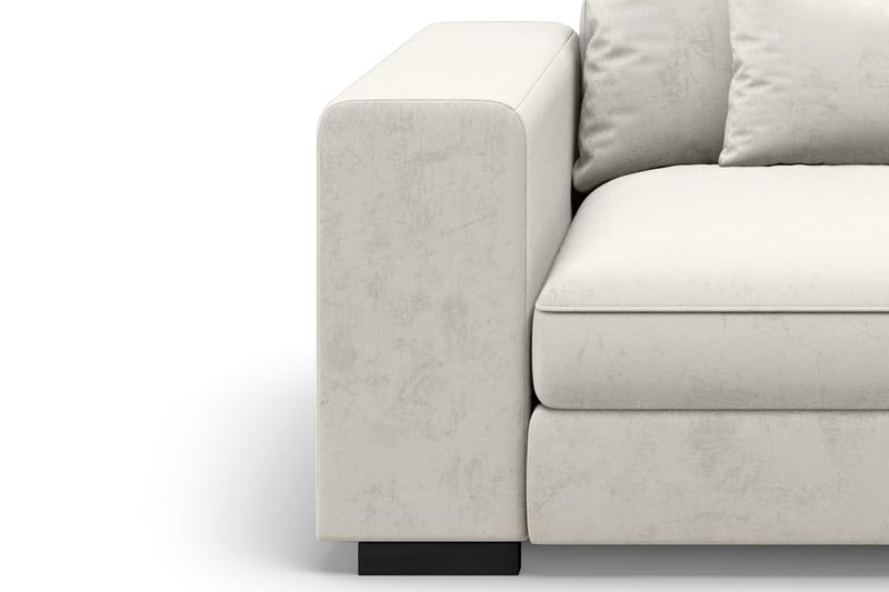 Dubai armlene venstre fløyel - Hvit - Møbler - Sofaer - Sofatilbehør