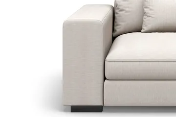Dubai Venstrevendt Bred Armlenmodul til Modulsofa 27 cm i Stoff - Beige - Møbler - Sofaer - Sofatilbehør
