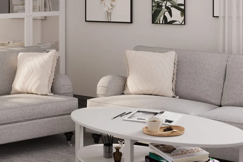 Howard Classic Armlenebeskyttelse 2-pk - Grå - Møbler - Sofaer - Sofatilbehør - Armlene sofa