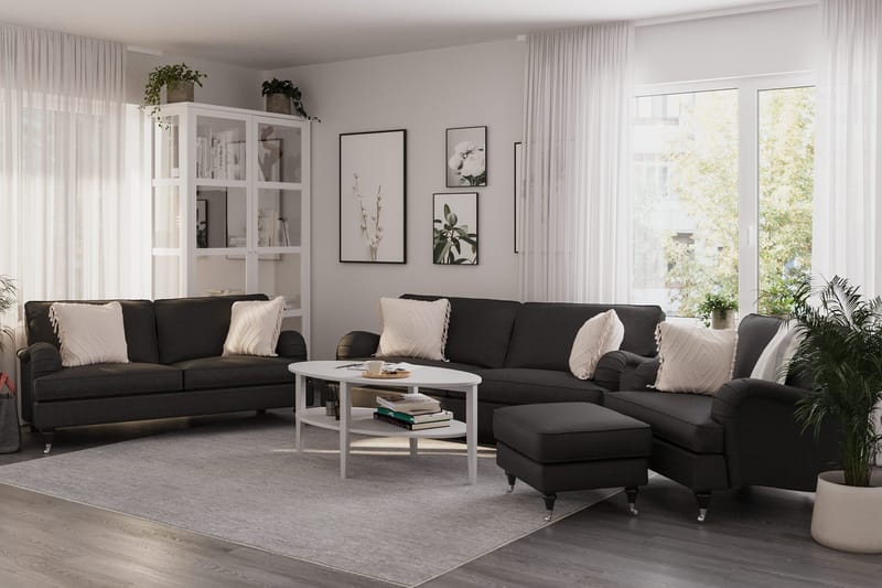 Howard Classic Armlenebeskyttelse 2-pk - Mørkegrå - Møbler - Sofaer - Sofatilbehør - Armlene sofa