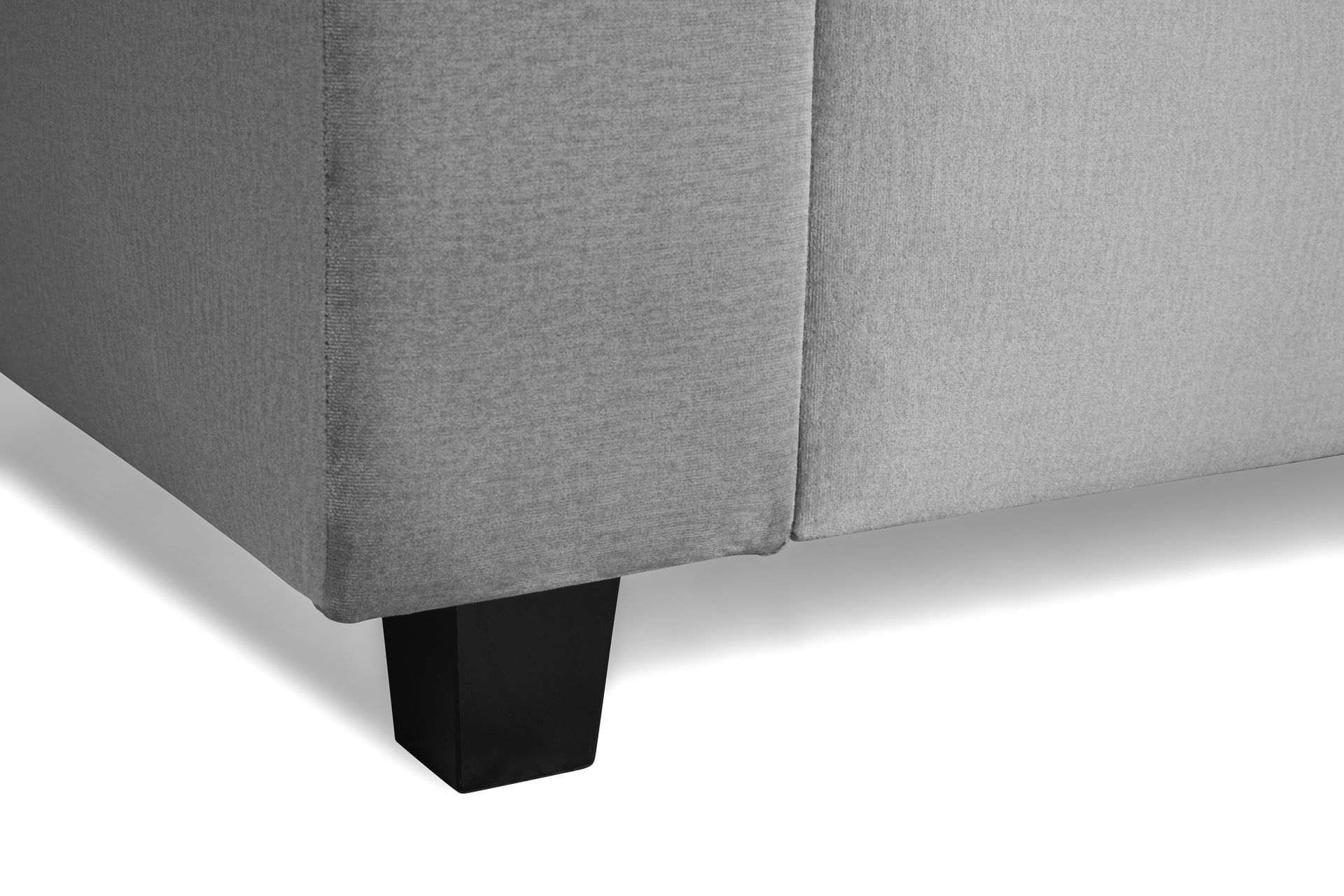 Koniske Svarte Sofaben 8 cm - Grå