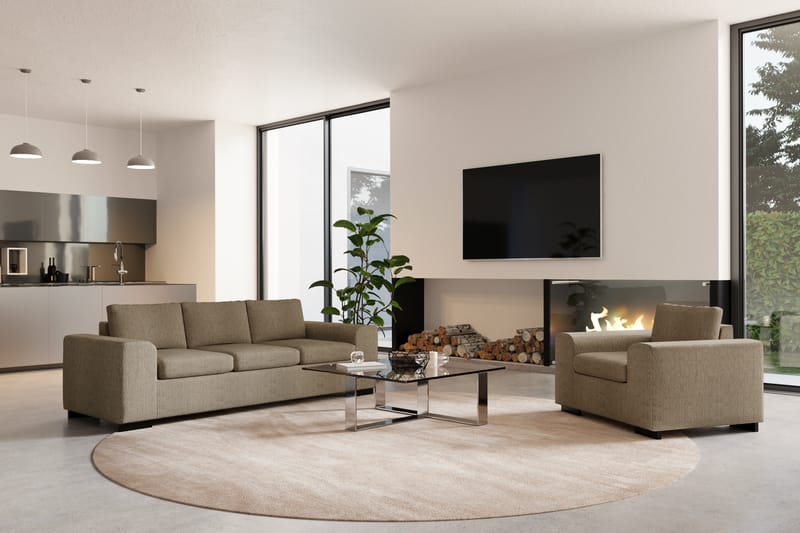 Link NakkestøtteRund - Beige - Møbler - Sofaer - Sofatilbehør