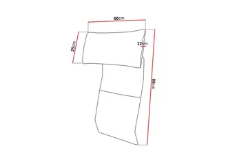 Nakkestøtte til sofa Menard/Rossita - Beige - Møbler - Sofaer - Sofatilbehør