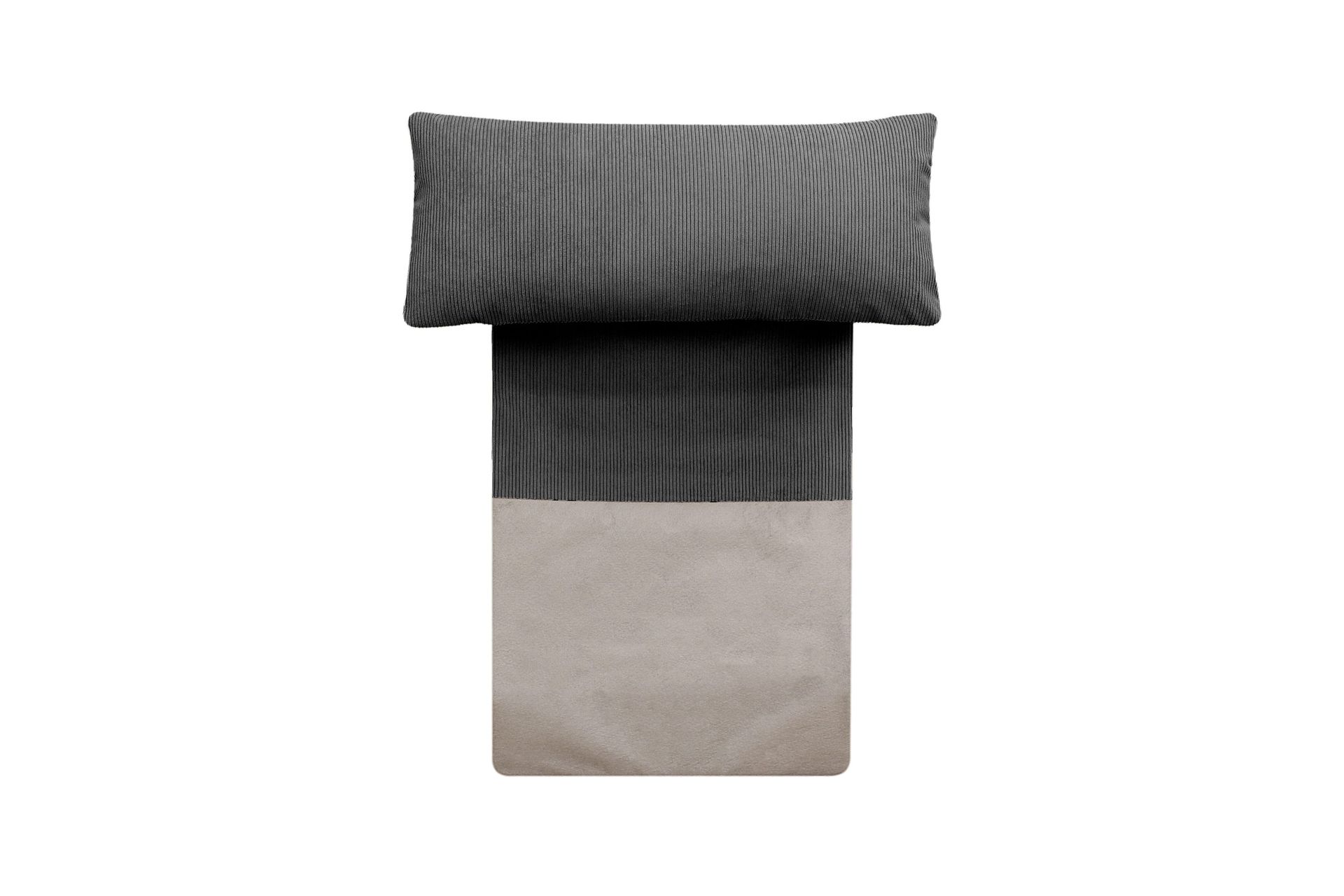 Nakkestøtte til sofa Menard/Rossita - Grå
