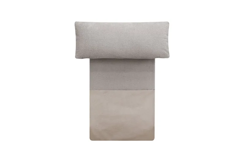 Nakkestøtte til sofa Menard/Rossita, Grå/brun