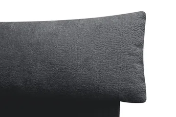 Nakkestøtte til sofa Menard/Rossita - Trenza 01, Svart Chenille - Møbler - Sofaer - Sofatilbehør