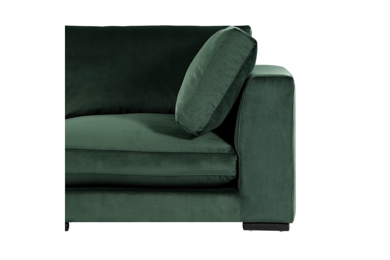 Noha Armlenemodul - Mørkegrønn Fløyel - Møbler - Sofaer - Sofatilbehør