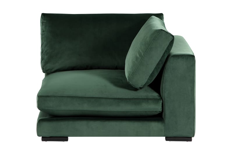 Noha Armlenemodul - Mørkegrønn Fløyel - Møbler - Sofaer - Sofatilbehør