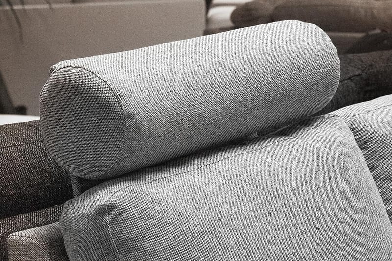 Porto Nakkestøtte - Lysgrå - Sofatilbehør - Nakkestøtte sofa