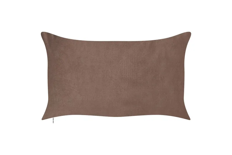 Pynteputer Crodyline sett á 2 Brun/Rosa - Brun/Rosa - Tekstiler - Pute & pledd - Pynteputer