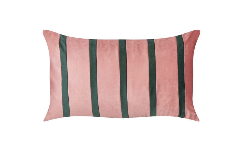 Pynteputer Crodyline sett á 2 Rosa/Grønn - Rosa/Grønn - Møbler - Sofaer - Sofatilbehør - Rengjøring sofa