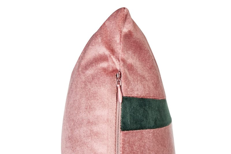 Pynteputer Crodyline sett á 2 Rosa/Grønn - Rosa/Grønn - Møbler - Sofaer - Sofatilbehør - Rengjøring sofa