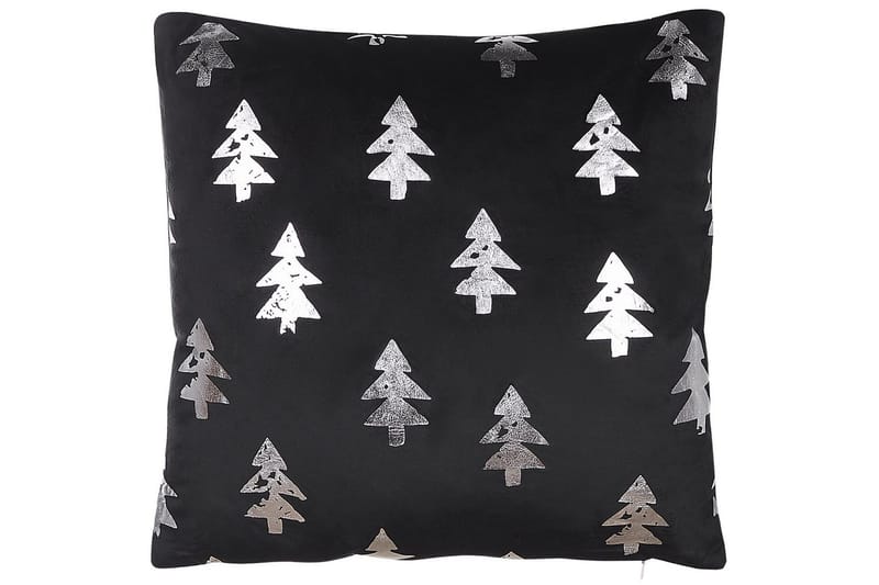 Pynteputer Cupid-sett à 2 Svart/Sølv, Fløyel - Svart/Sølv, Fløyel - Møbler - Sofaer - Sofatilbehør - Rengjøring sofa