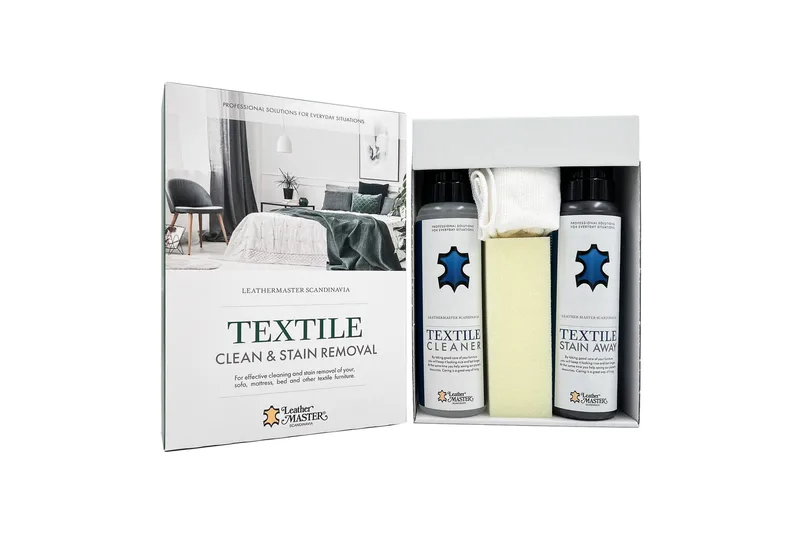 Textile Clean & Stain Removal kit - Leather Master - Møbler - Sofaer - Sofatilbehør - Rengjøring sofa - Stoff