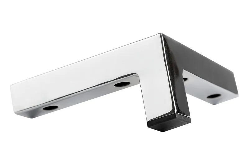 Sofaben Modell C 6,5 cm 8-Pack, Krom