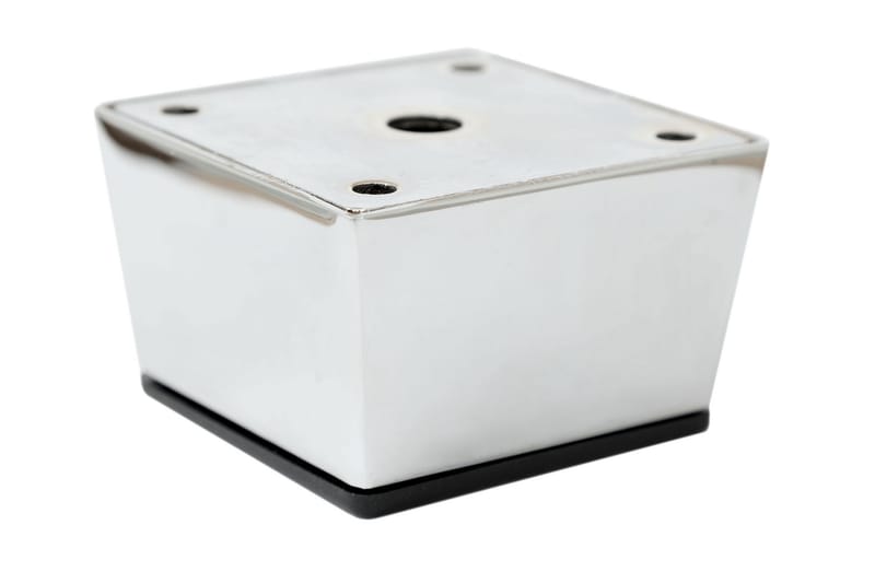 Sofaben Modell E 5 cm 8-Pack - Krom - Møbler - Sofaer - Sofatilbehør