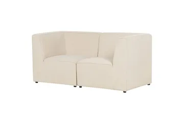 Soffa 2-sitssoffa Lemvig Grön Beige - Møbler - Sofaer - Modulsofaer - Komplett modulsofa