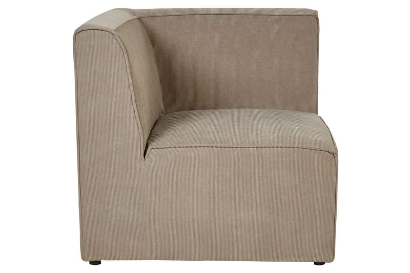Soffa 2-sitssoffa Lemvig Grön Taupe - Møbler - Sofaer - Modulsofaer - Komplett modulsofa