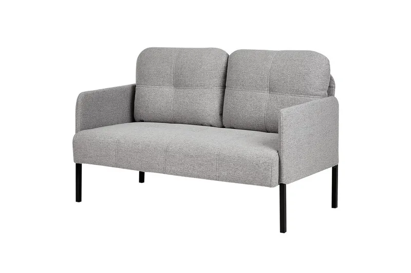 Soffa Light grey||Black - Møbler - Sofaer - 2 seter sofa