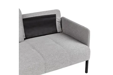 Soffa Light grey||Black - Møbler - Sofaer - 2 seter sofa