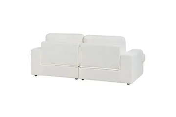 Soffgrupp Beliani Alla Beige White - Møbler - Sofaer - Sofagrupper