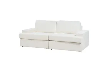 Soffgrupp Beliani Alla Beige White - Møbler - Sofaer - Sofagrupper