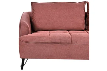 Soffgrupp Beliani Hobro Brun/Svart Red||Black - Møbler - Sofaer - Sofagrupper