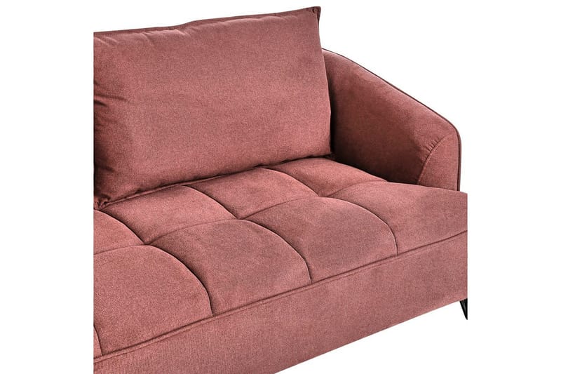 Soffgrupp Beliani Hobro Brun/Svart Red||Black - Møbler - Sofaer - Sofagrupper