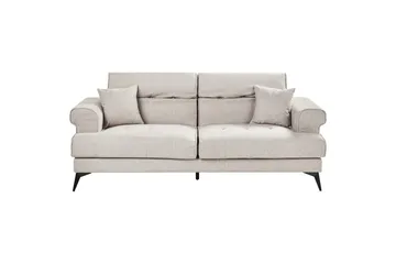 Soffgrupp Beliani Skive Beige Beige - Møbler - Sofaer - Sofagrupper