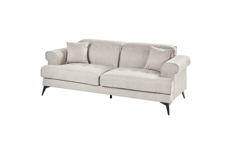 Soffgrupp Beliani Skive Beige Beige - Møbler - Sofaer - Sofagrupper